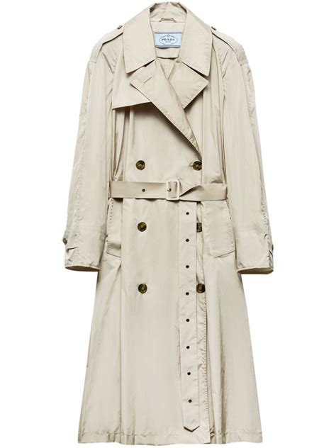 prada camo trench coat|Cord Light Re.